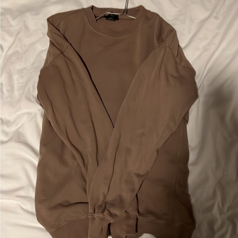 vintage - brown cotton on sweatshirt